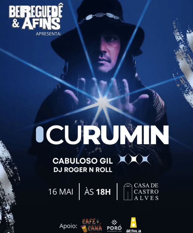 Curumin, Cabuloso Gil, DJ Roger N Roll